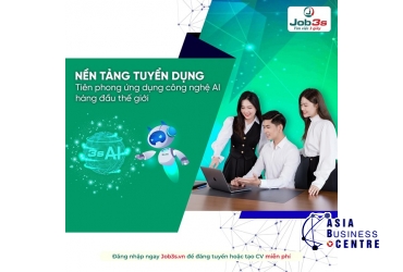 Dẫn đầu xu hướng sử dụng AI trong tuyển dụng, Job3s.vn lọt Top 10 Thương hiệu uy tín hàng đầu châu Á 2023